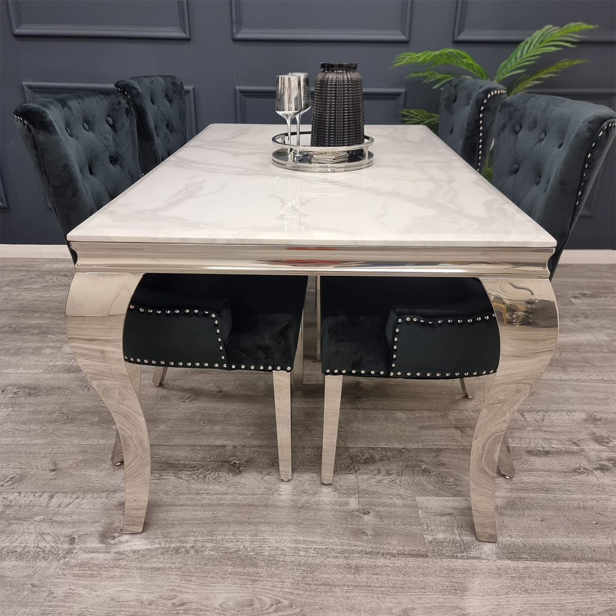 Louis Marble tables 1.5 & 1.8 - Mirror4you